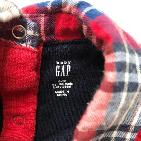 BABygap sweatshirt jumpsuit EUC 6-12 months - Picture 5 of 6